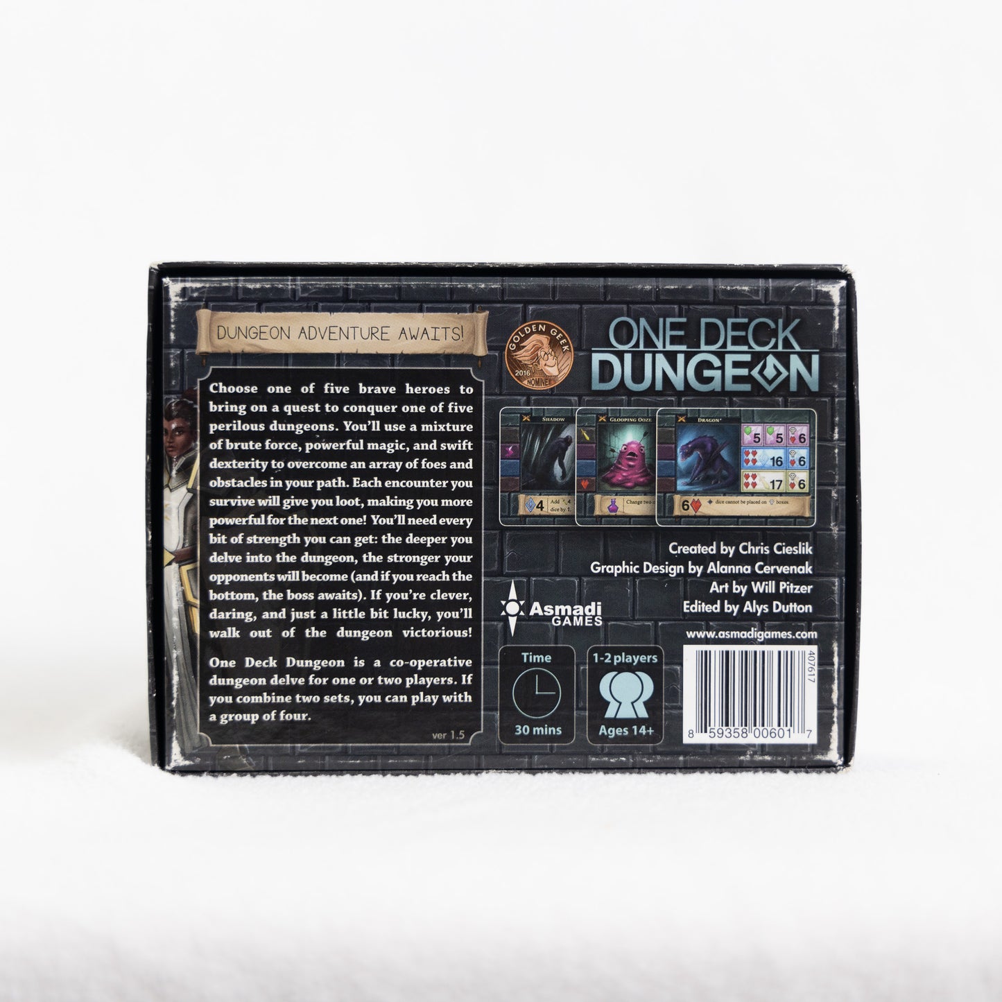 One Deck Dungeon - Used (moderately played)