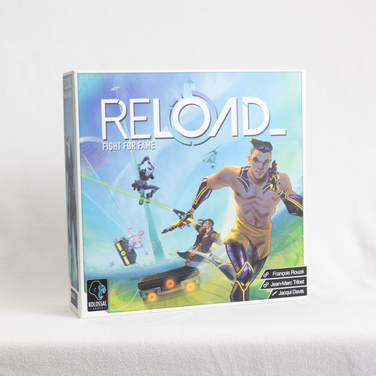 Reload: Fight  for Fame - Used (like new) + 3 expansions