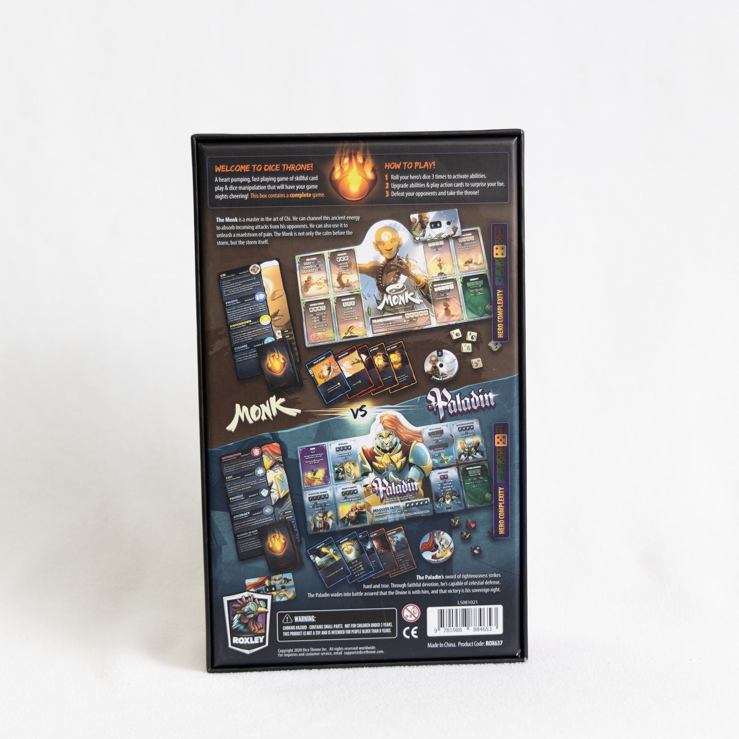 Dice Throne: Monk vs. Paladin - Used (like new)