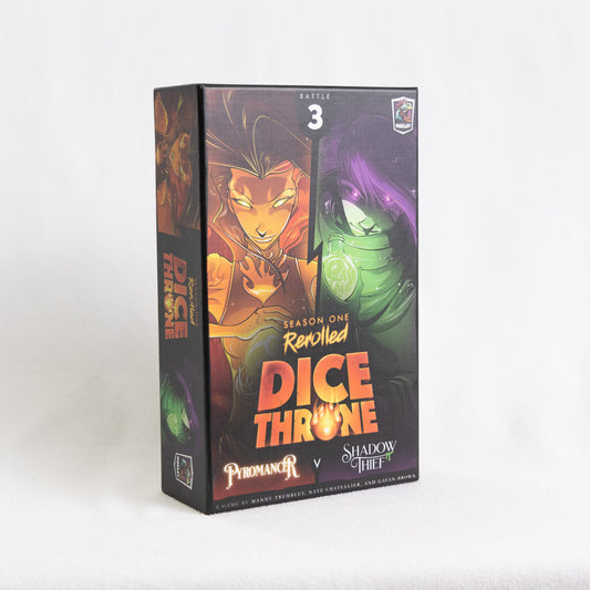 Dice Throne: Pyromancer vs. Shadow Thief - Used (like new)
