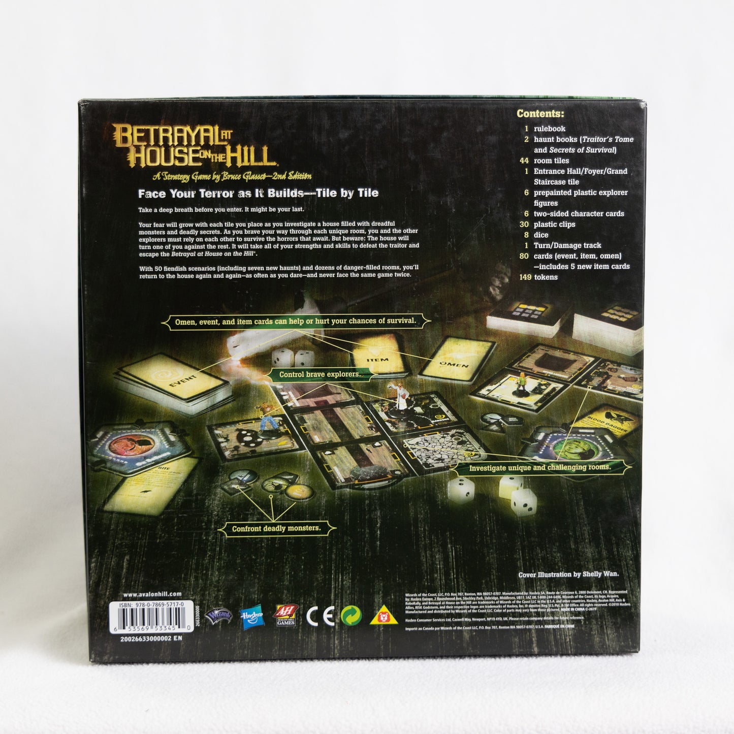 Betrayal at the House on the Hill: 2nd Edition - Used (Box Damaged, Lightly Played)