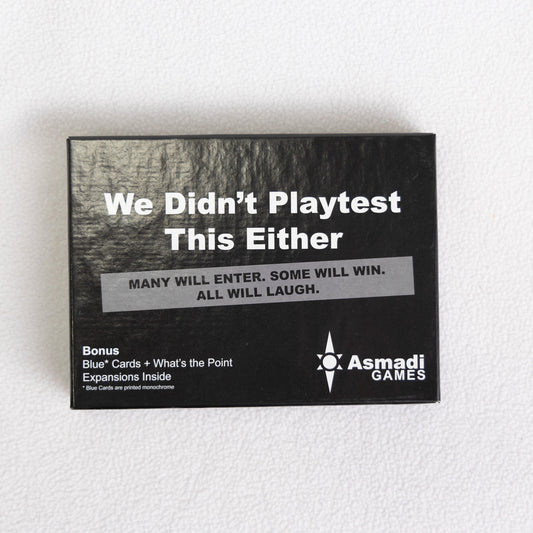 We Didn't Playtest This Either - Used (Like New)
