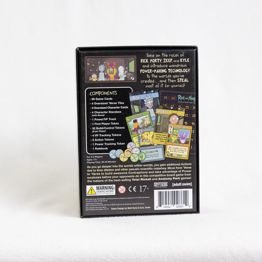 Rick and Morty: The Ricks Must Be Crazy Multiverse Game - Used (Like New)