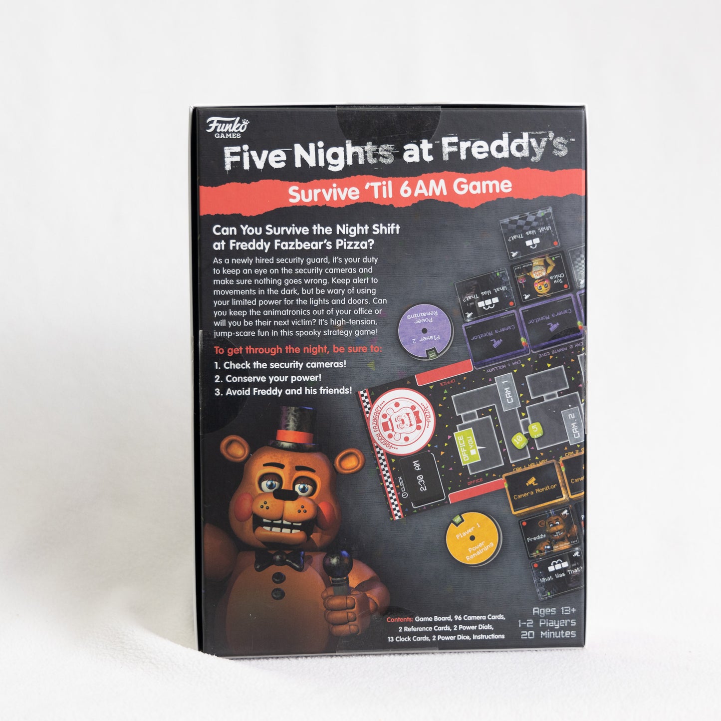 Five Nights at Freddy's: Survive 'Til 6 AM Game - Used (Like New)