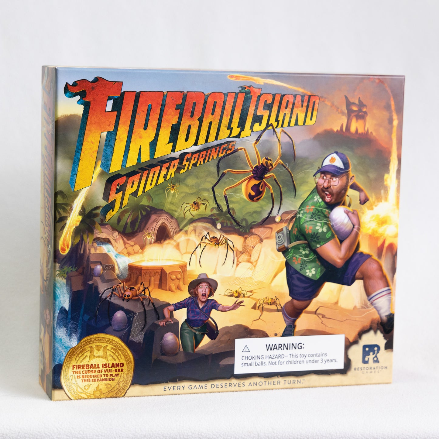 Fireball Island: Race to Adventure + Expansion - Used (Like New)