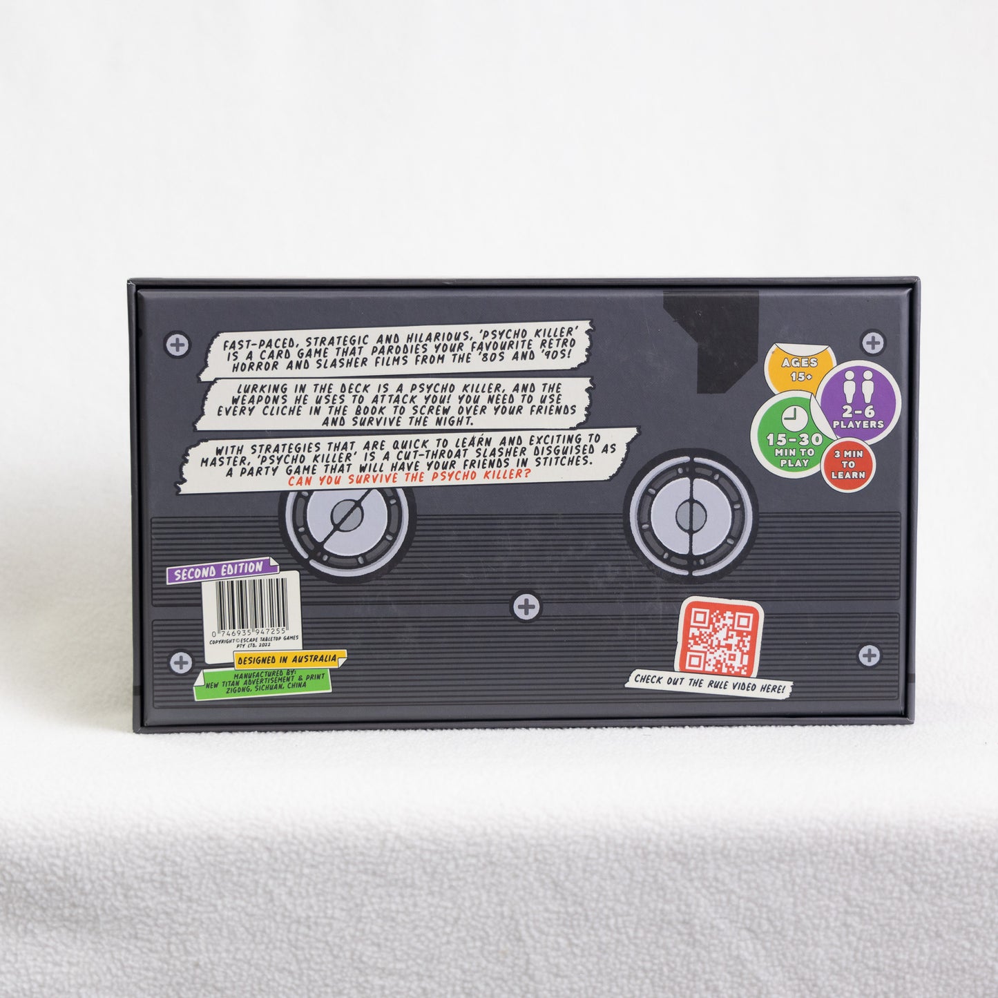 Psycho Killer: The Card Game - Used (like new)