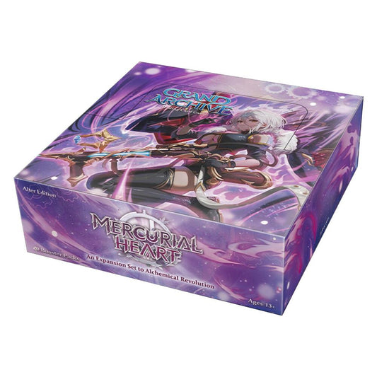 Grand Archive: Mercurial Heart Booster Packs - Alter Edition