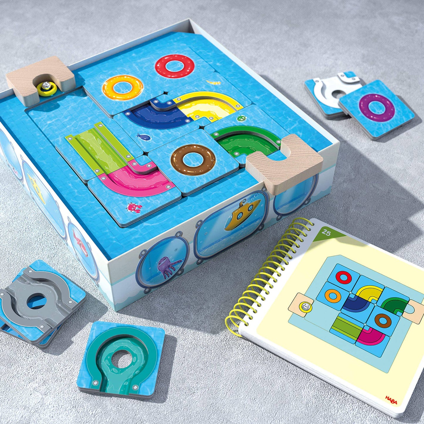 Logic! GAMES: Splash Labyrinth - Problem-Solving Puzzle Game