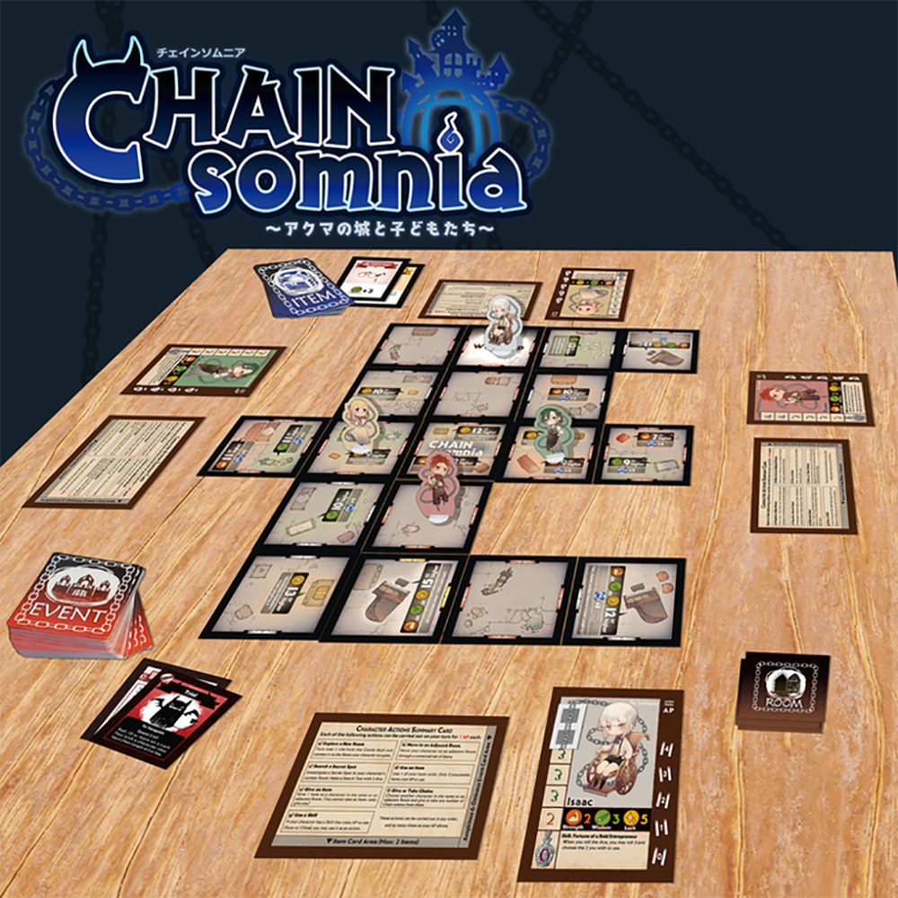 CHAINsomnia - Boardgame