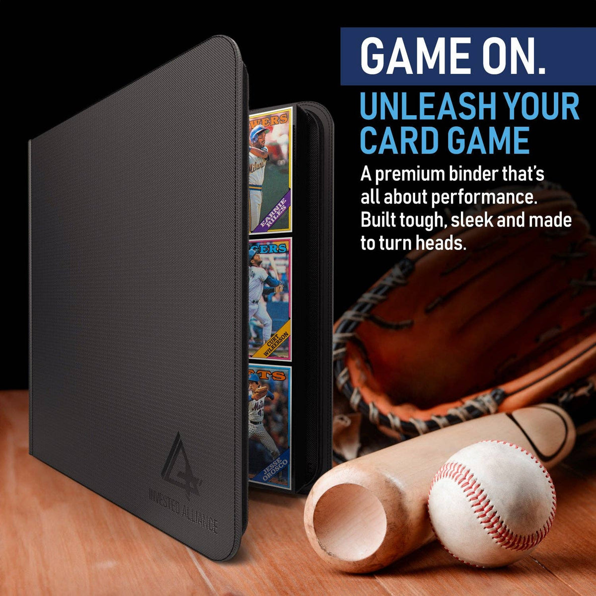 Premium TCG Card Binder - Black