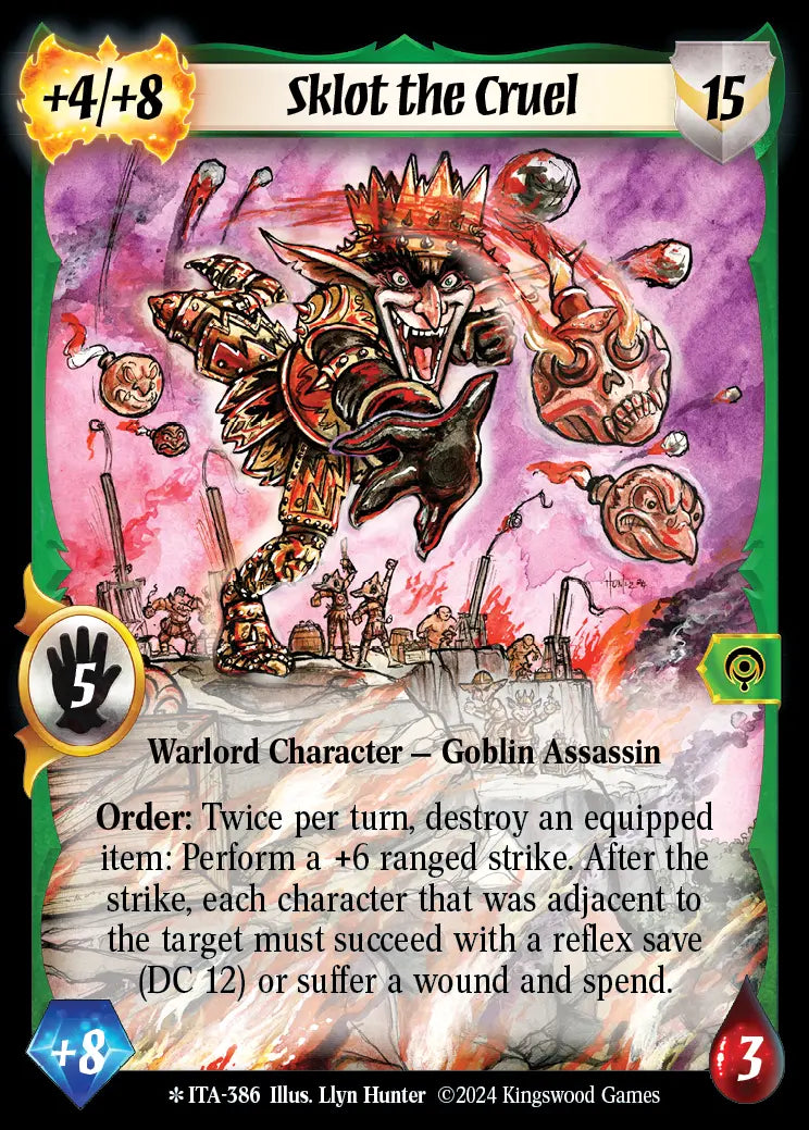 Sklot the Cruel (extended art) - Foil