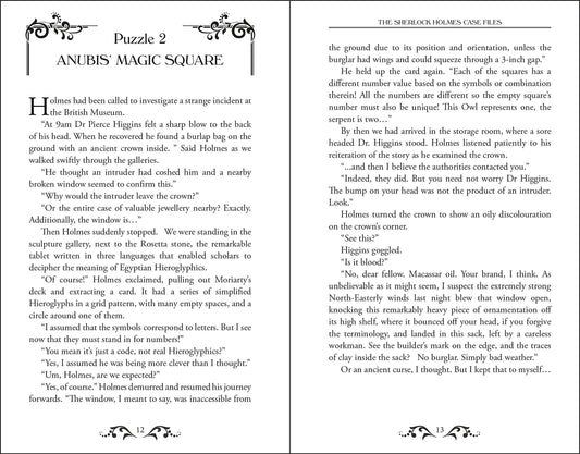 Sherlock Holmes Puzzle Book & Card Deck