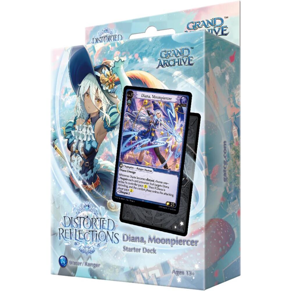 Grand Archive TCG: Distorted Reflections- Diana, Moonpiercer Starter Deck