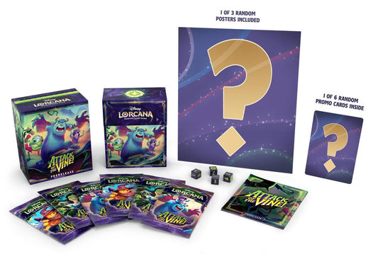 Disney Lorcana: Attack of the Vine! Prerelease Box - Attack of the Vine! (13)