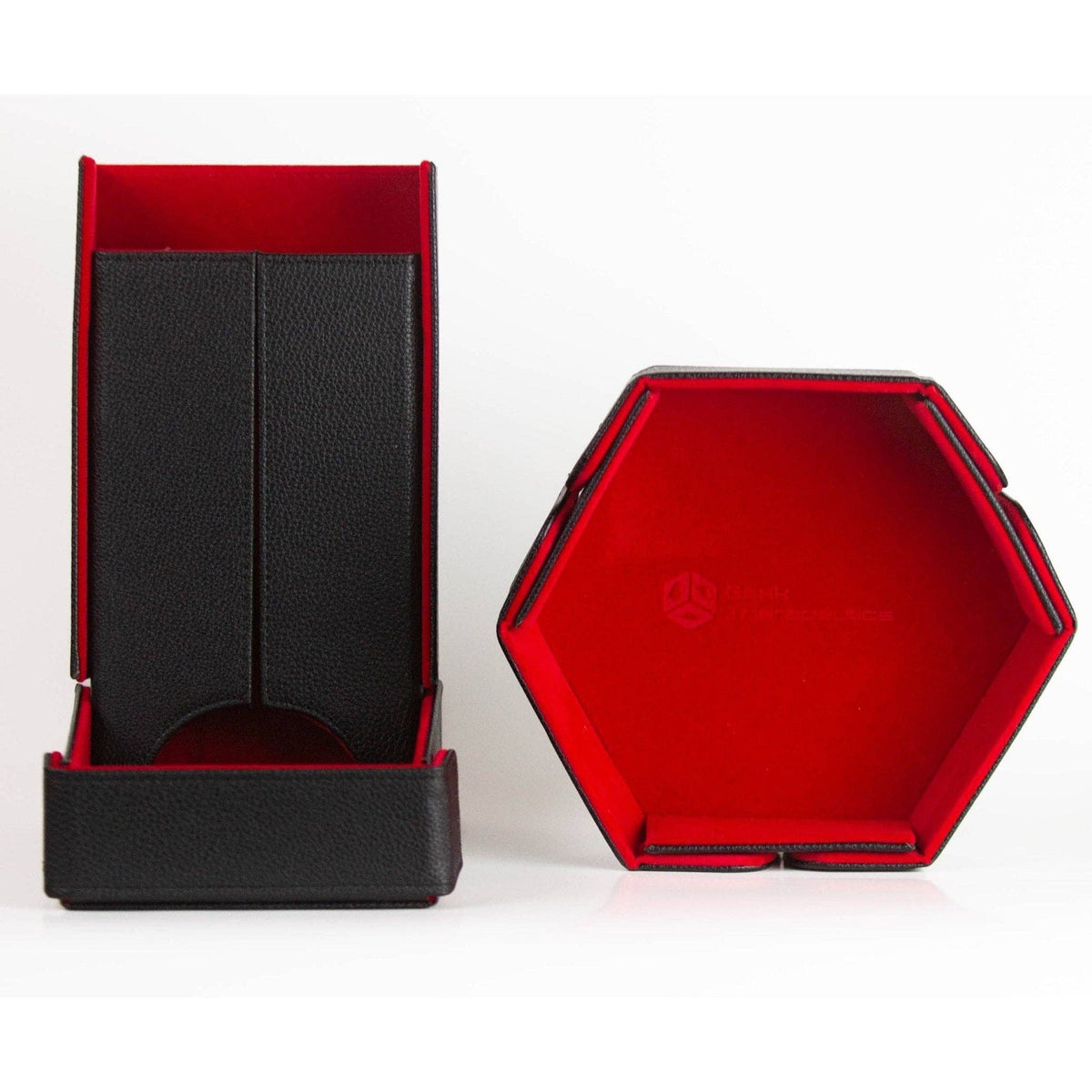 Red Magnetic Travel Dice Tray