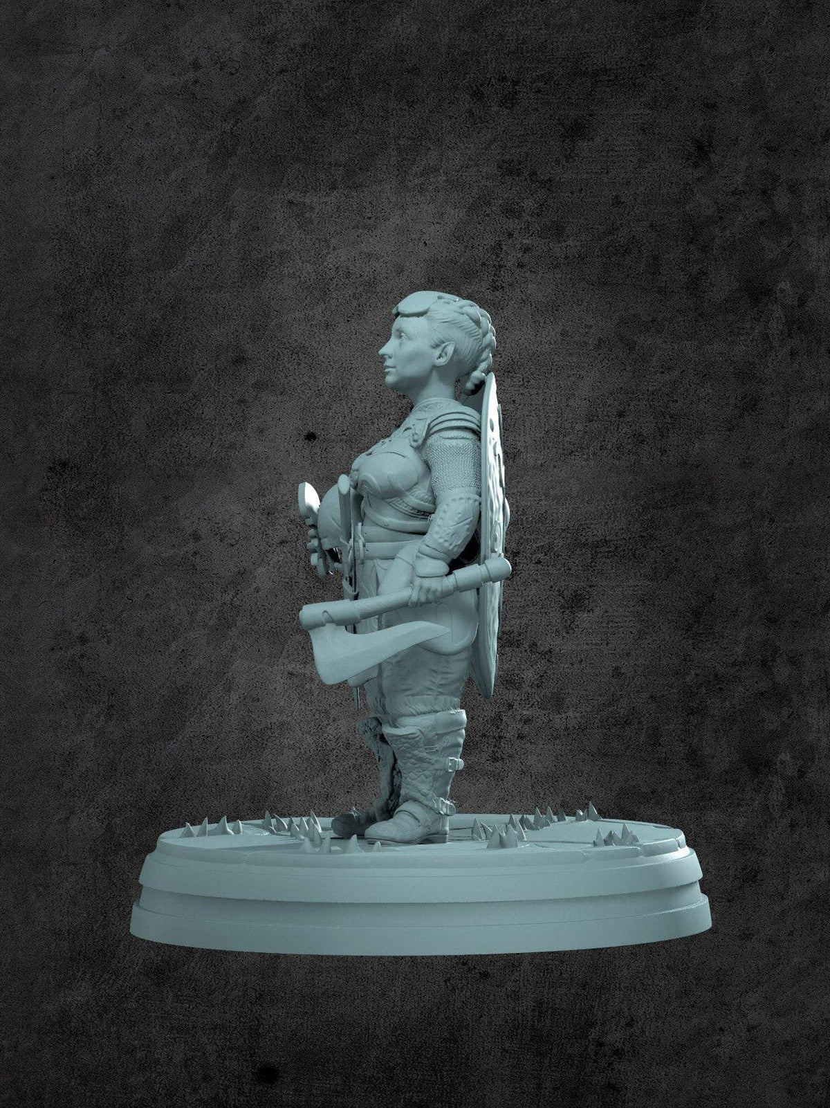 Ylea (City Guard) Miniature for Tabletop RPGs