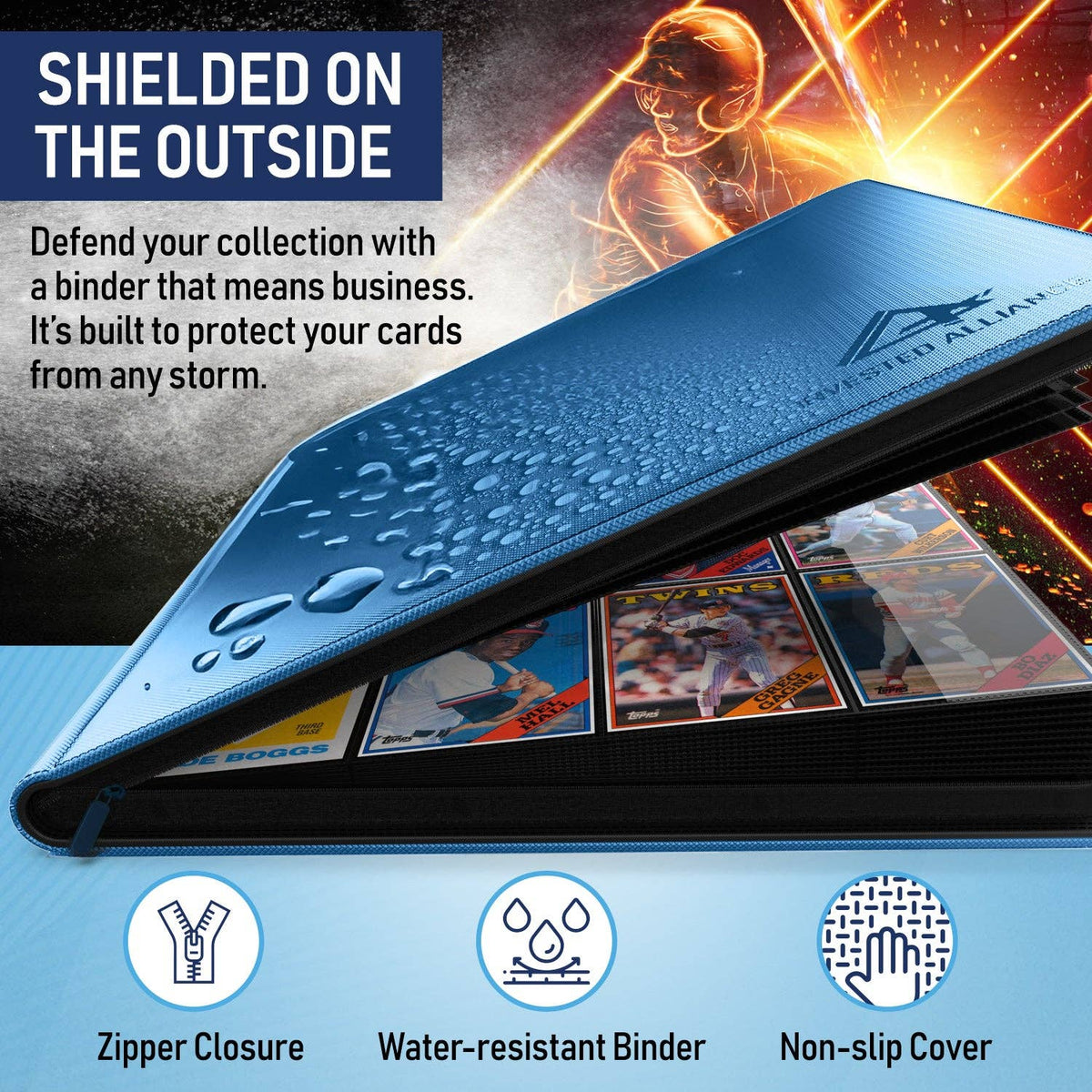 Premium TCG Card Binder - Blue