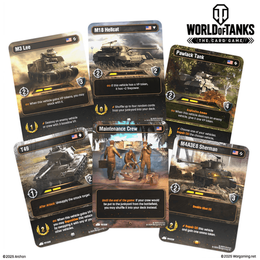 World of Tanks USA Starter Deck