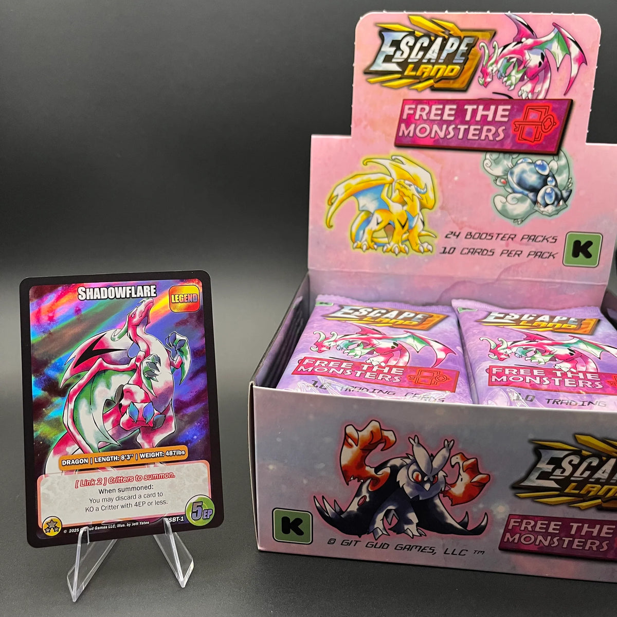 Escape Land CCG: Free the Monsters Booster Box