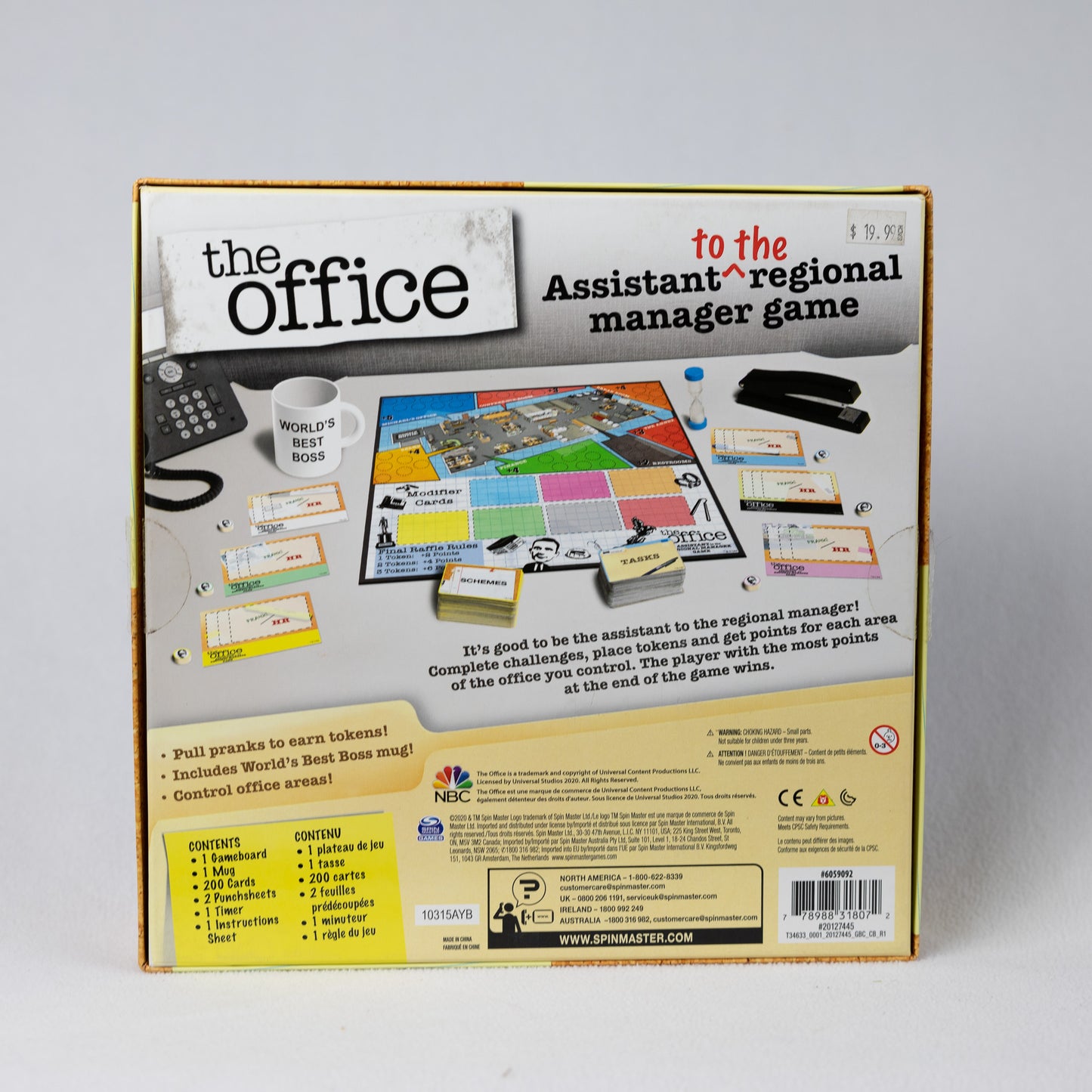 The Office: Assistant to the regional manager game - Used (lightly played)