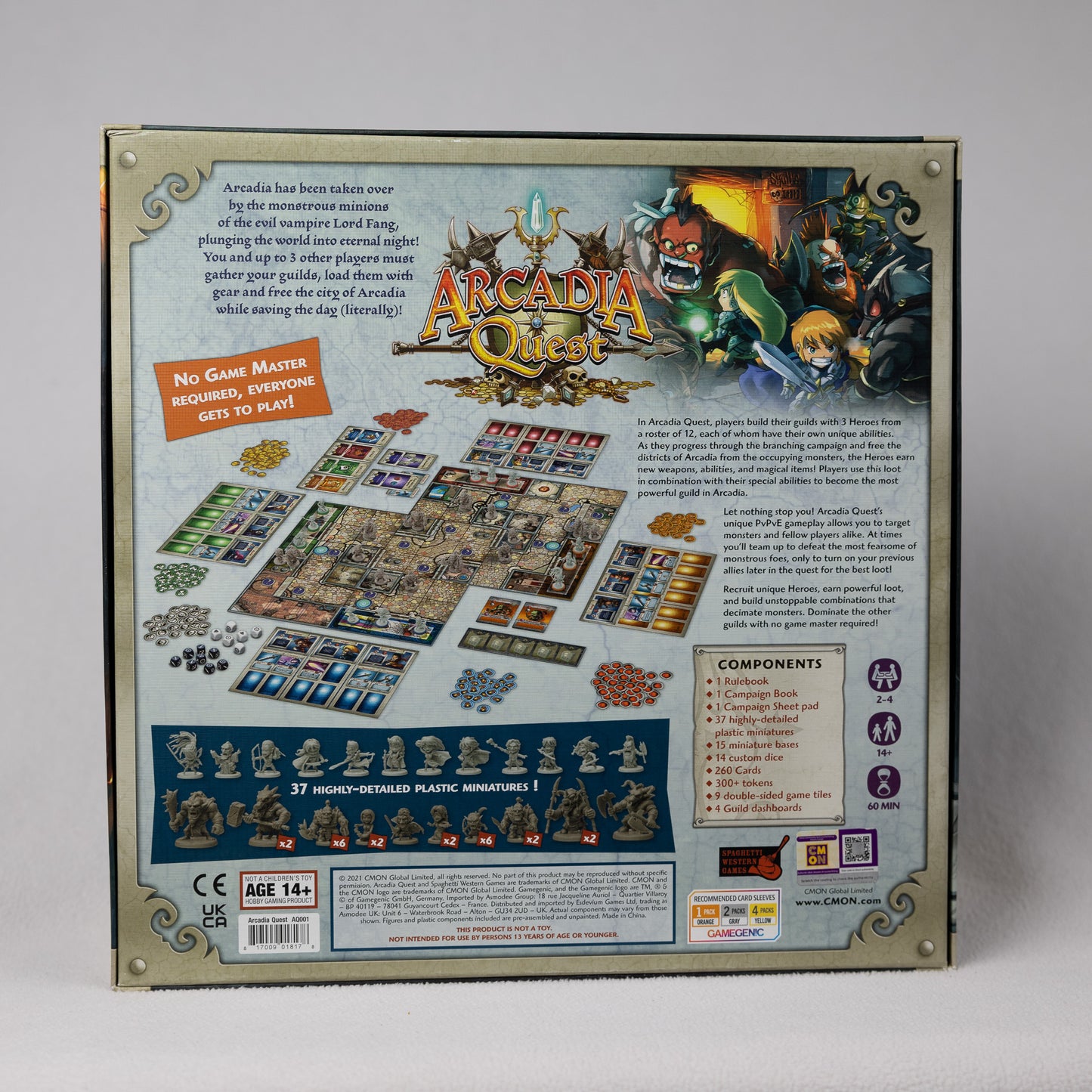 Arcadia Quest - Used (like new) +Riders and Showdown expansion