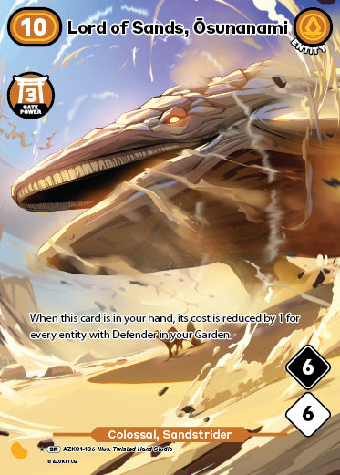 Lord of Sands, Osunanami - SR*