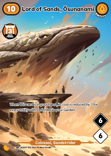 Lord of Sands, Osunanami - SR