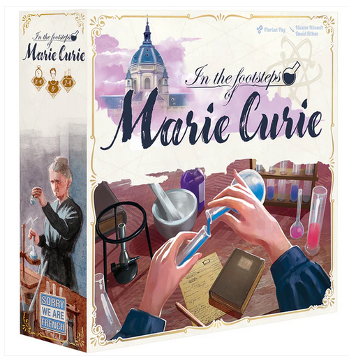 In the Footsteps of Marie Curie box