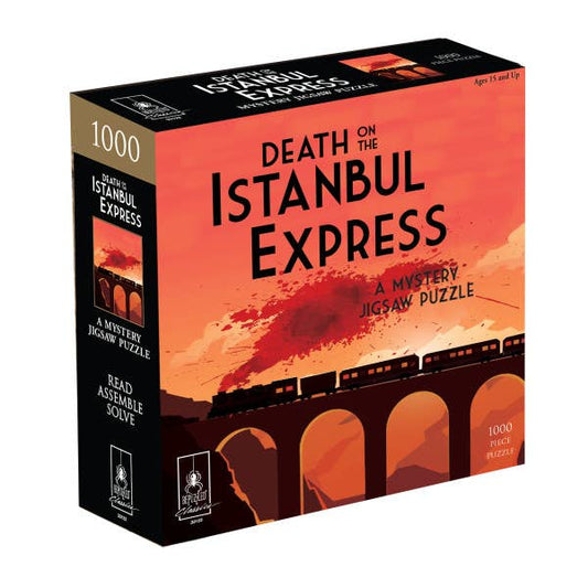 Death on the Istanbul Express Mystery Jigsaw Puzzle