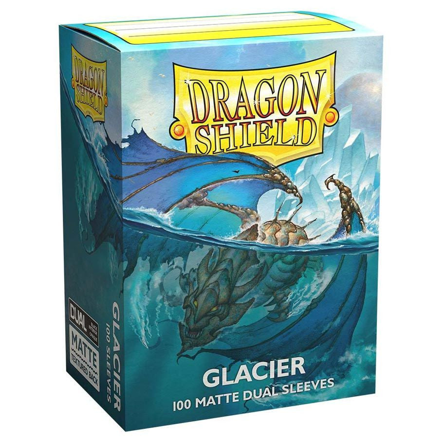 Deck Protector: Dragon Shield: Dual Matte: Glacier (100)