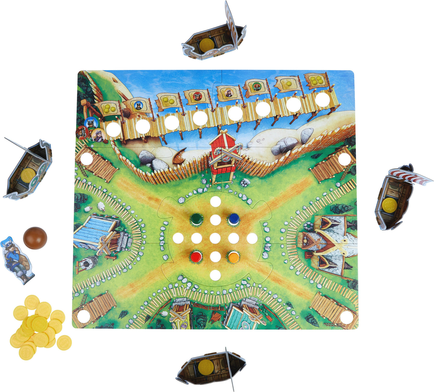 Valley of the Vikings - Award-Winning Board Game for Kids