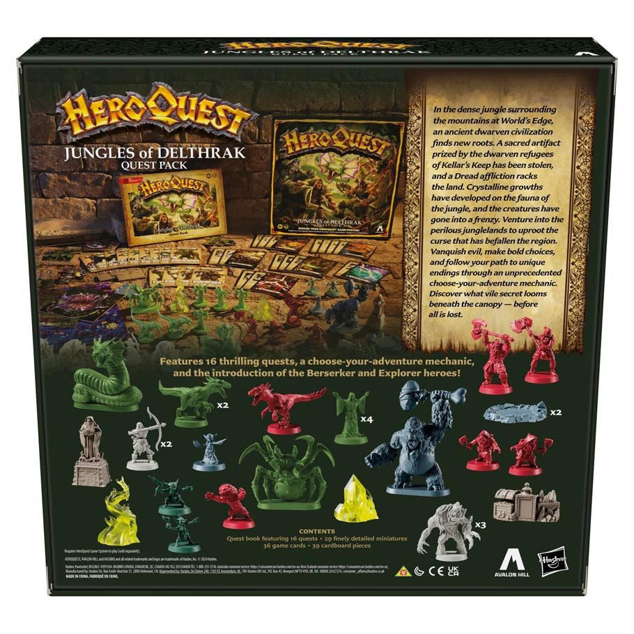 HeroQuest: Jungles of Delthrak Expansion