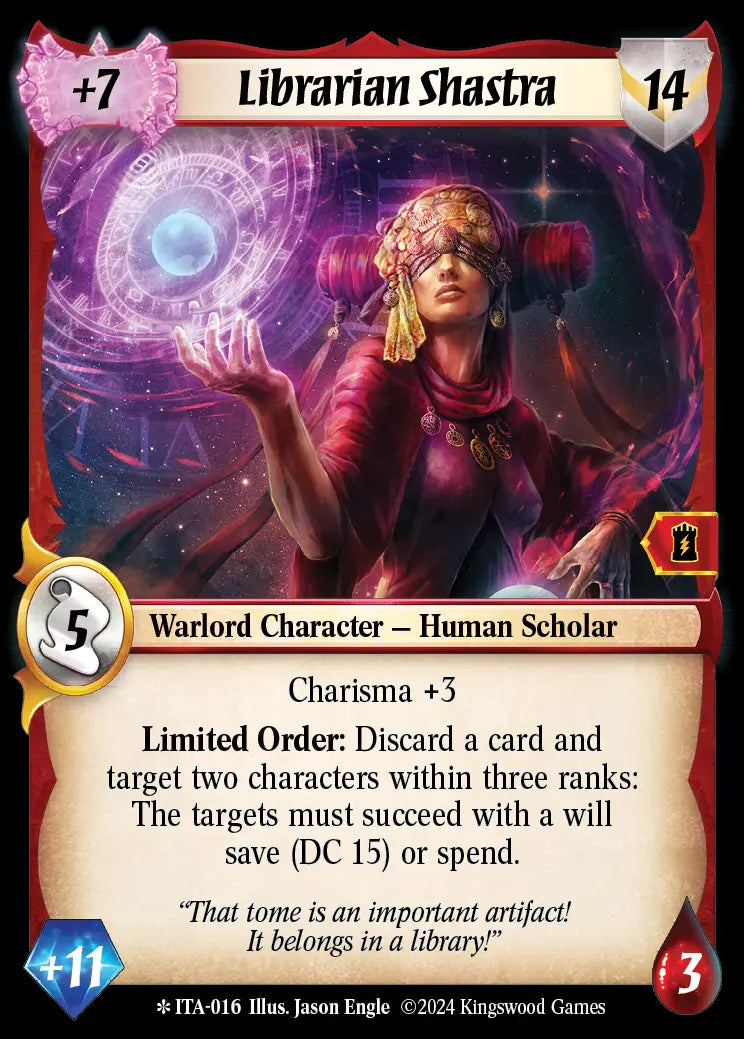 Librarian Shastra - Foil