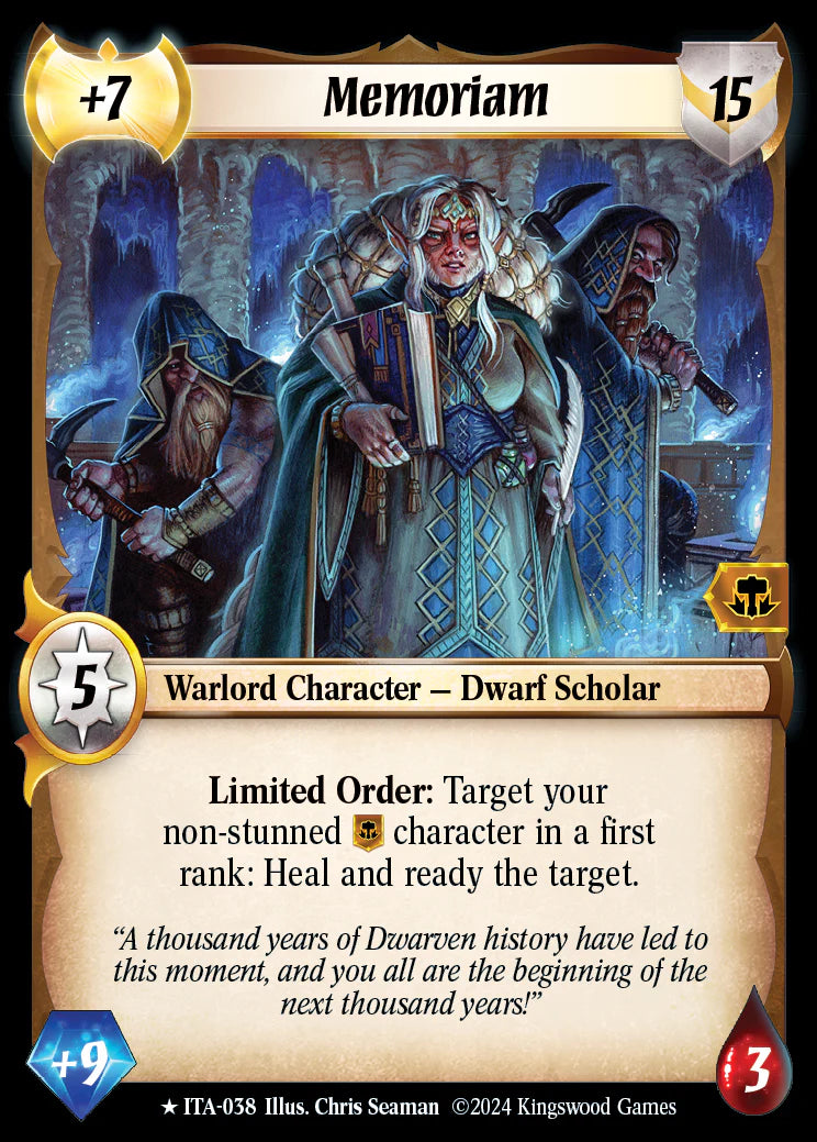 Memoriam [Into the Accordlands]