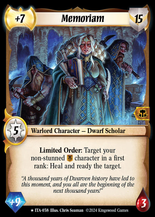 Memoriam [Into the Accordlands]