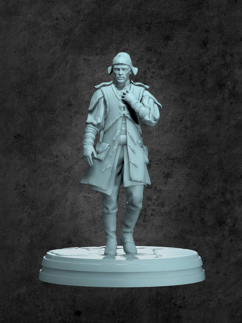 Chuck (Common-Man) Miniature for Tabletop RPGs