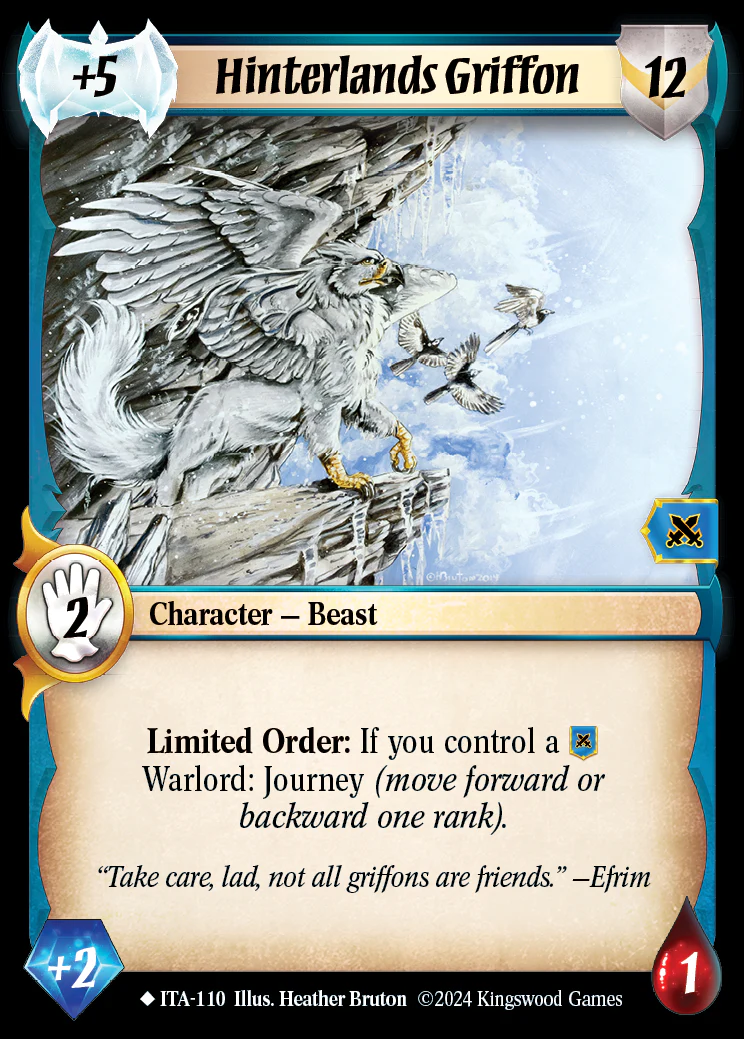 Hinterlands Griffon [Into the Accordlands] - Foil