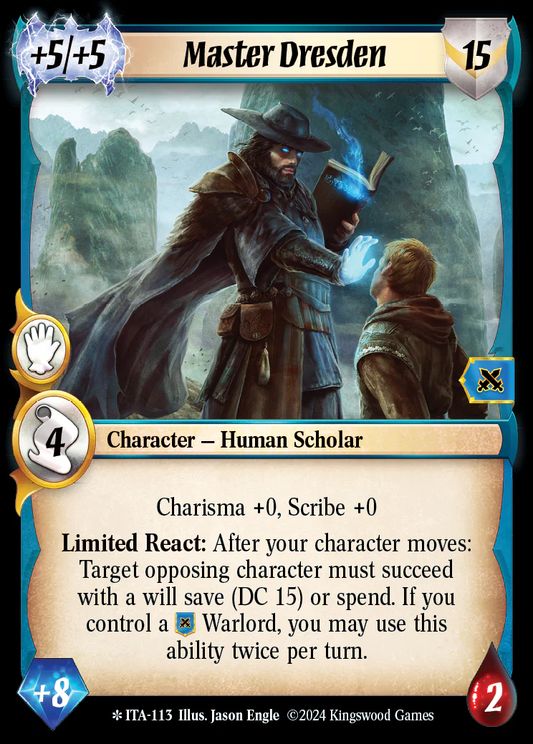Master Dresden [Into the Accordlands] - Foil
