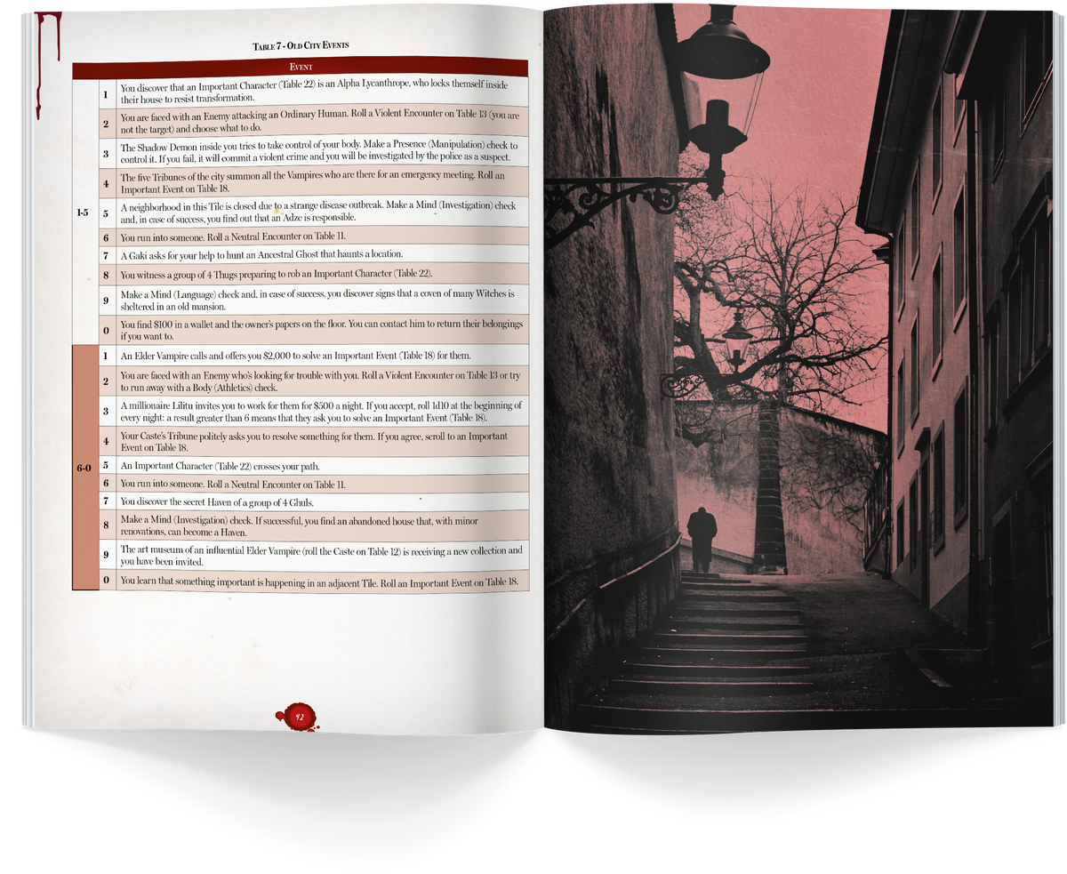 The Vampire - Alone in the Darkness RPG (Remastered Deluxe Hardcover)