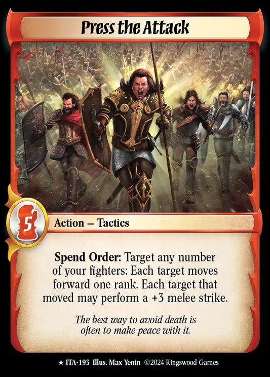 Press the Attack