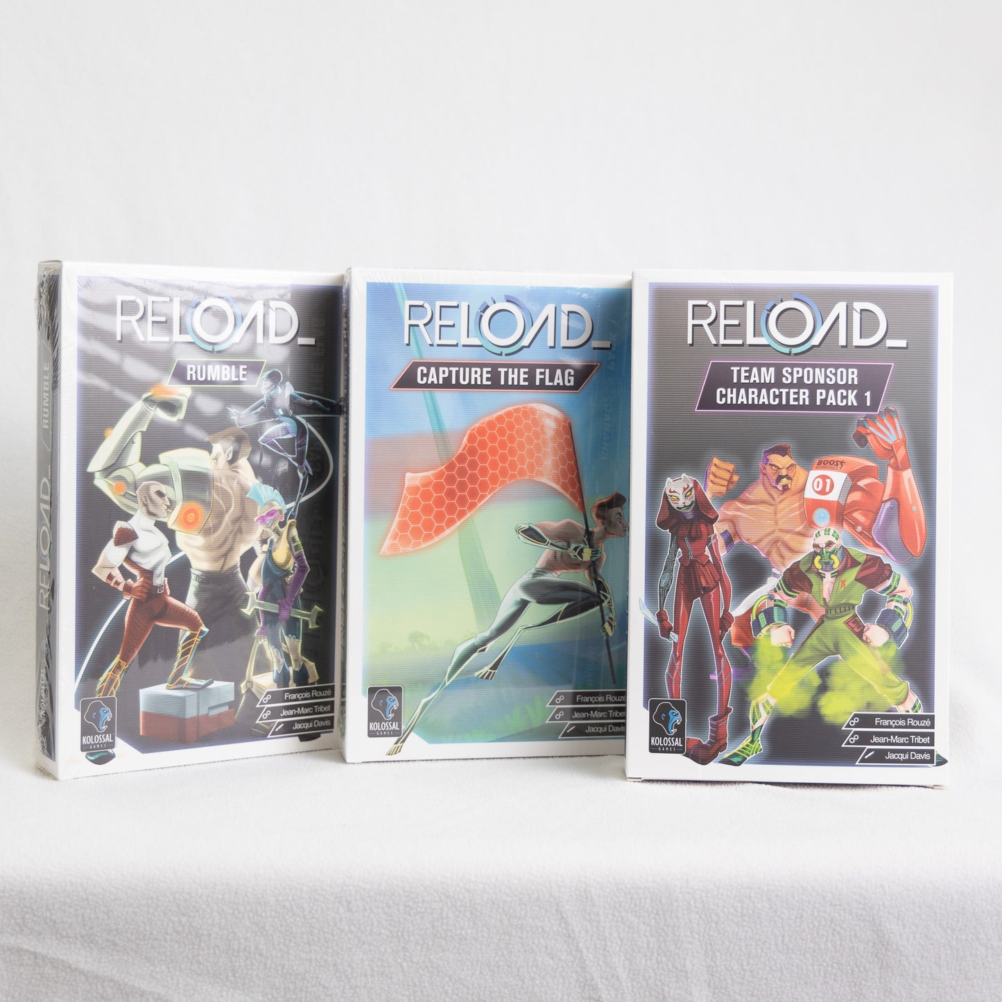 Reload: Fight  for Fame - Used (like new) + 3 expansions
