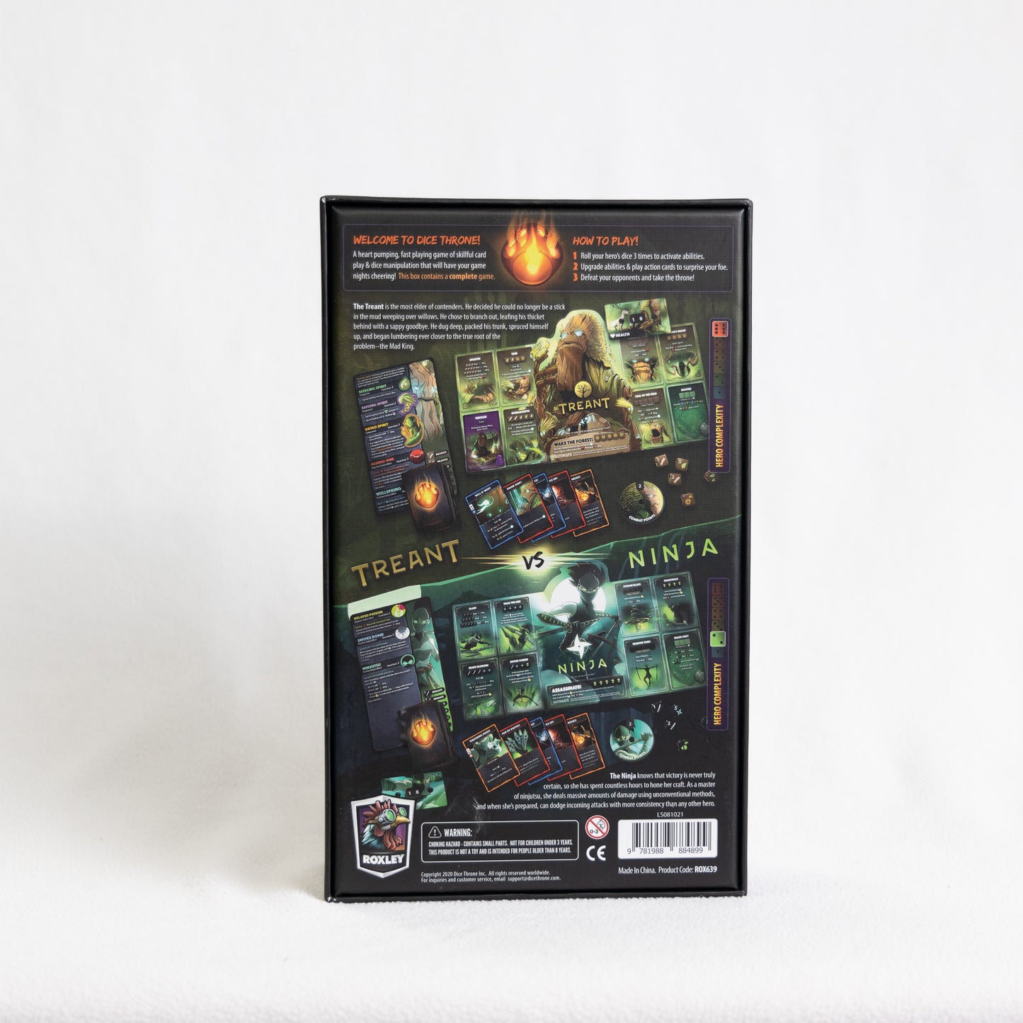 Dice Throne: Treant vs. Ninja - Used (like new)