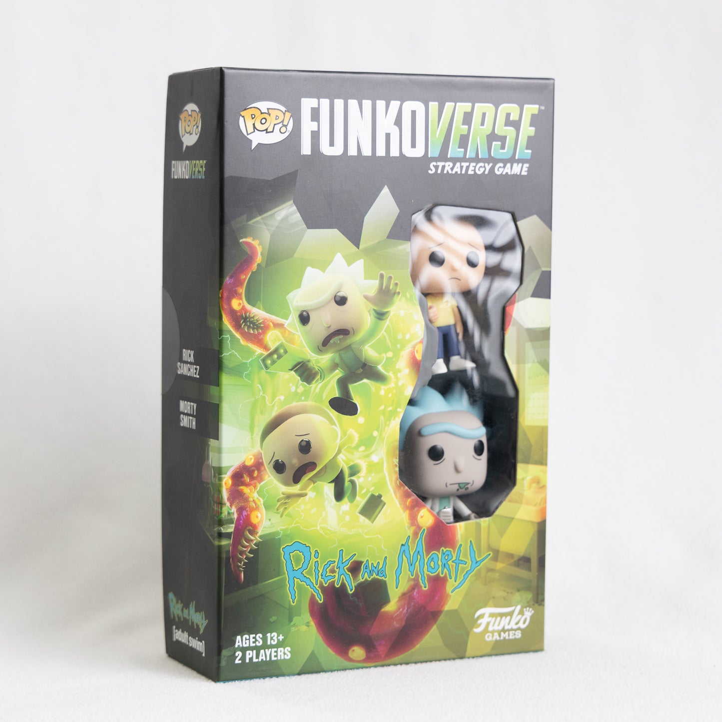 Funkoverse Strategy Game: Rick and Morty 100 - Used (Like New)