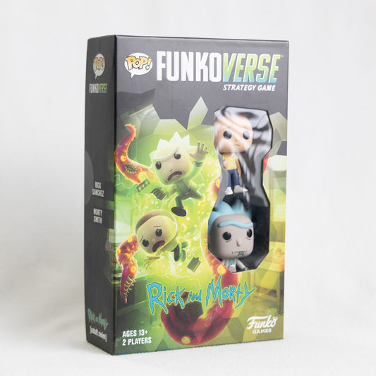 Funkoverse Strategy Game: Rick and Morty 100 - Used (Like New)