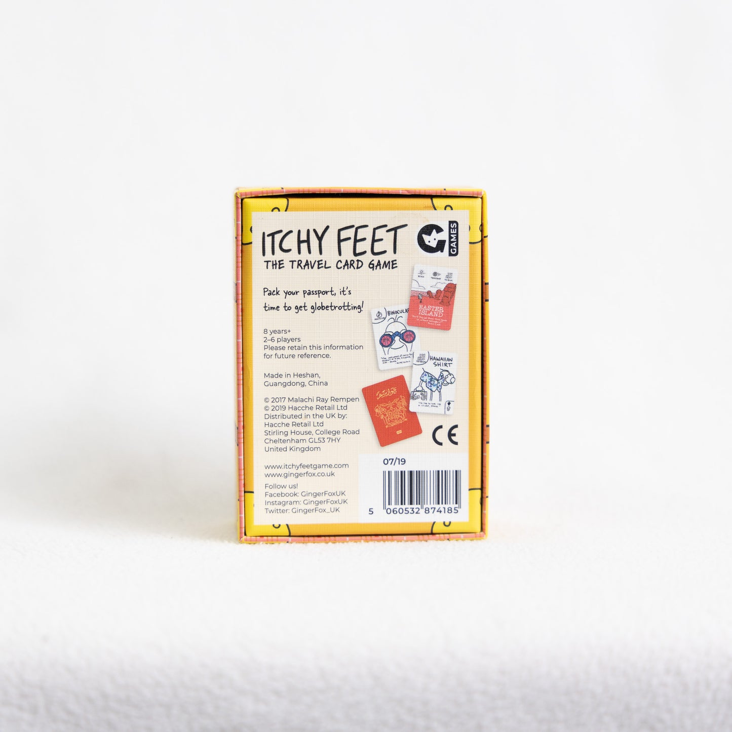 Itchy Feet: The Travel Game - Used (Like New)