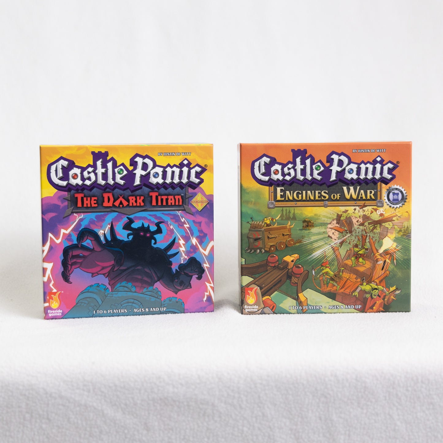 Castle Panic + 4 expansions - Used (like new)
