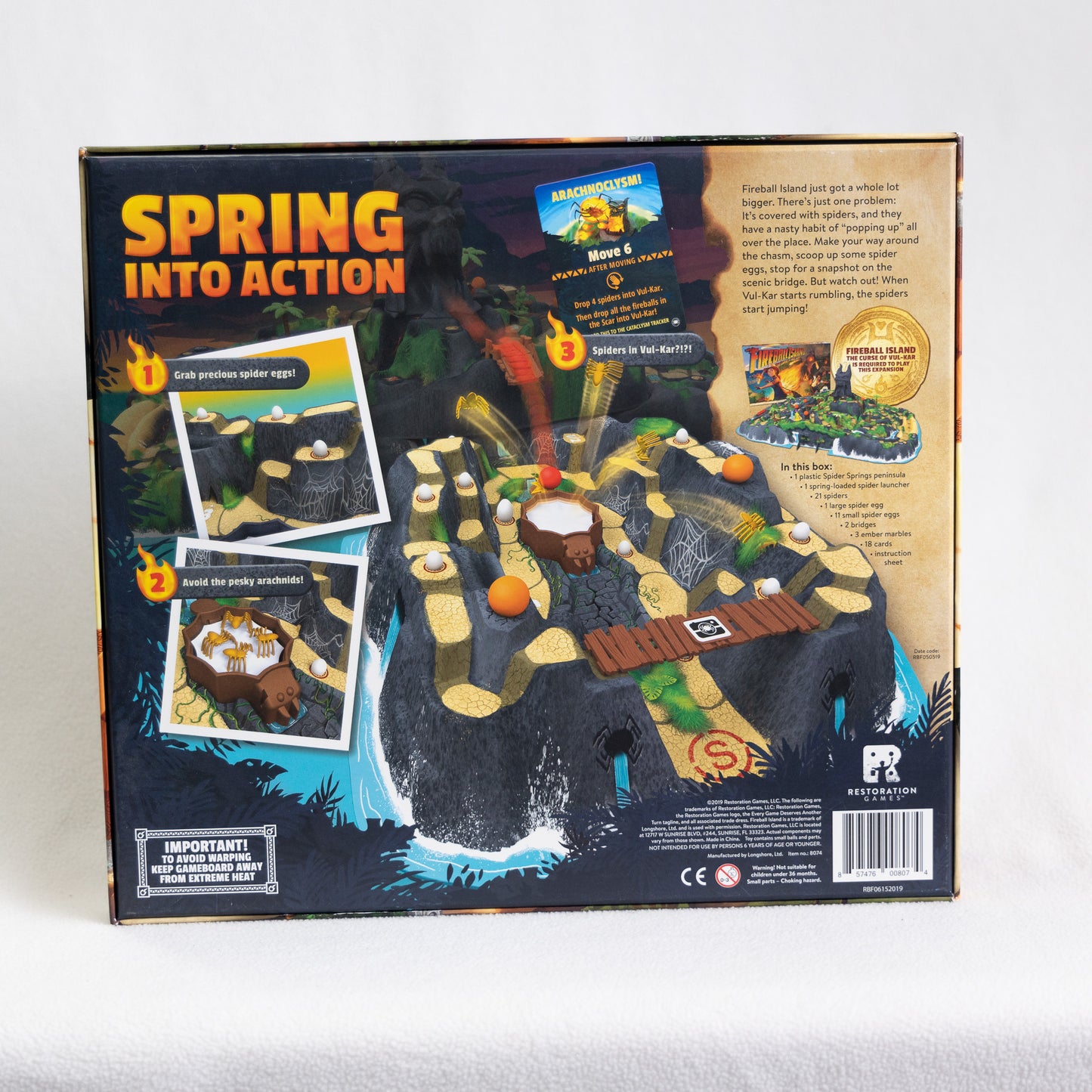 Fireball Island: Race to Adventure + Expansion - Used (Like New)