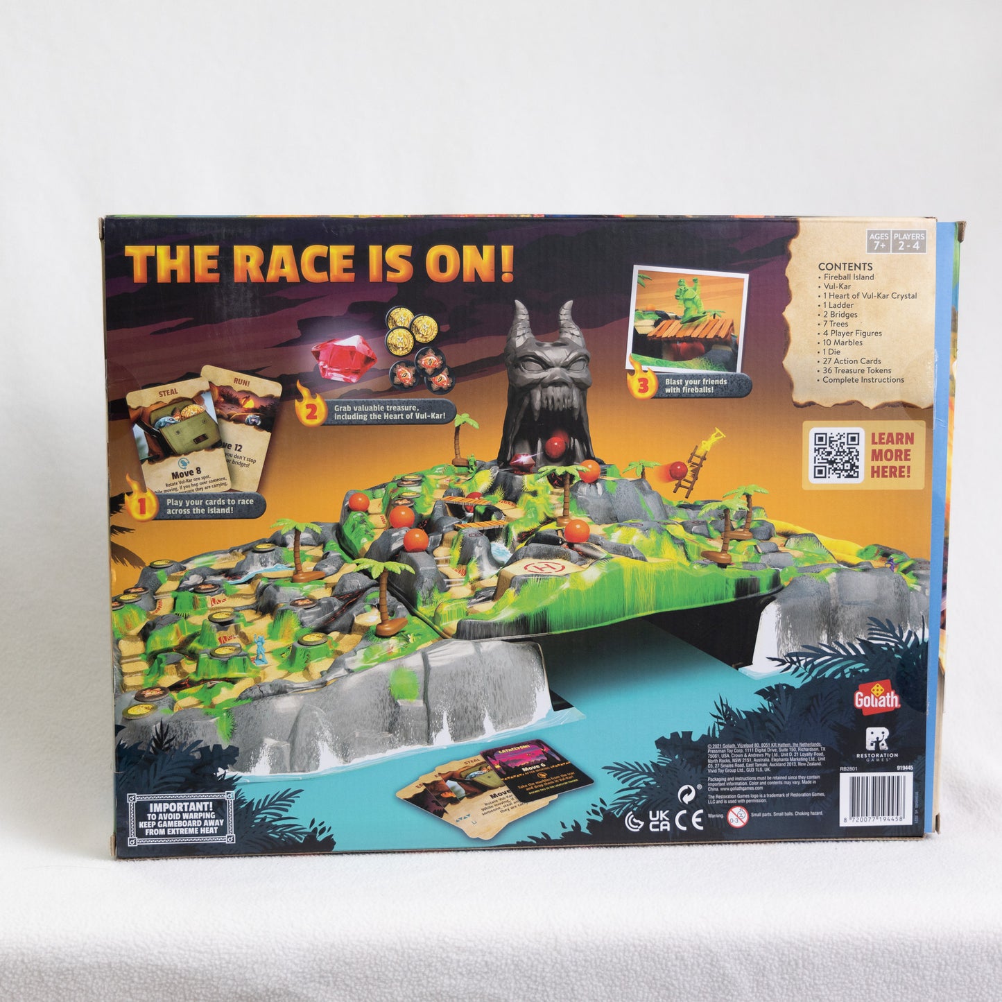 Fireball Island: Race to Adventure + Expansion - Used (Like New)