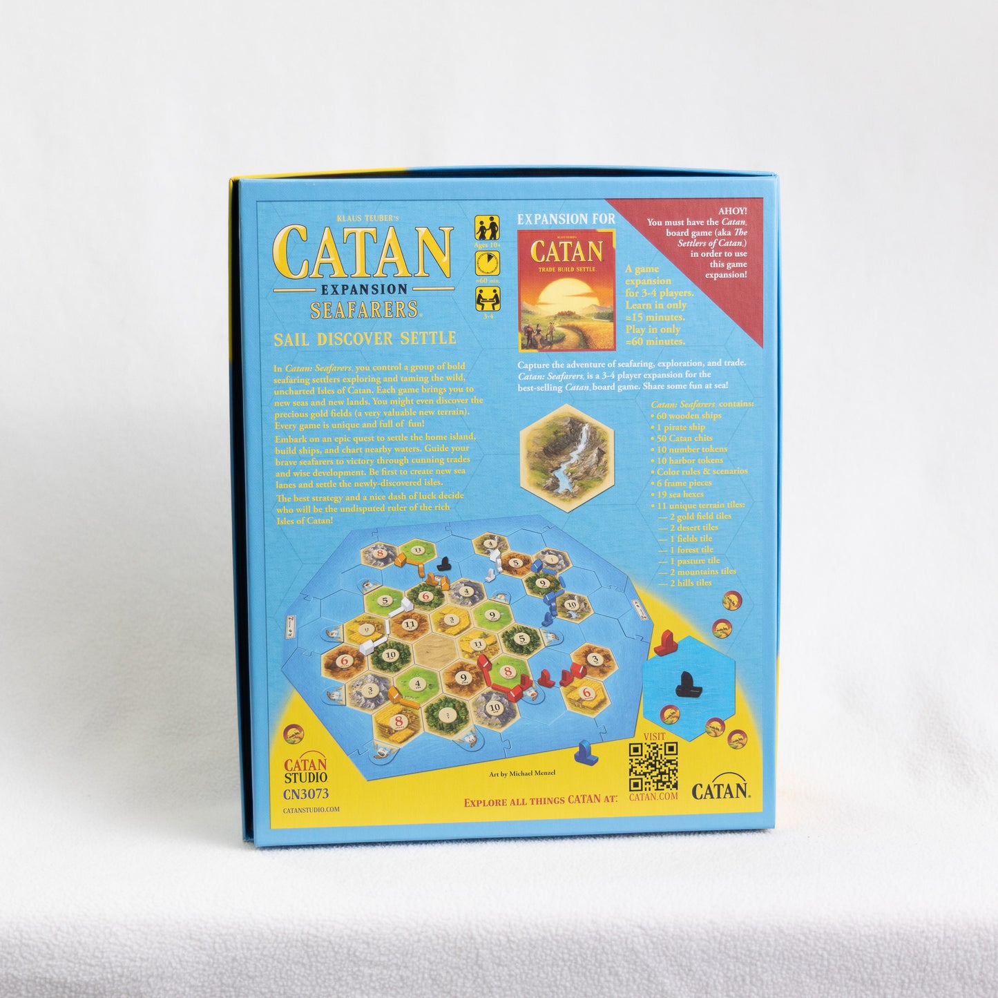 Catan: 5th Edition + Seafarers Expansion - Used (Like New)