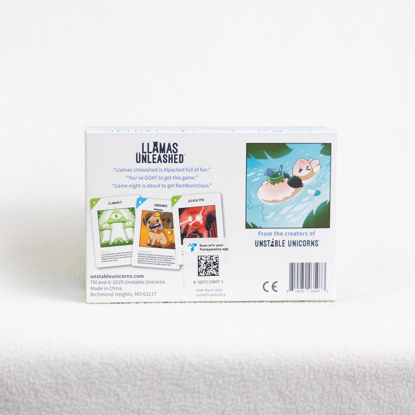 Llamas Unleashed - Used (like new)